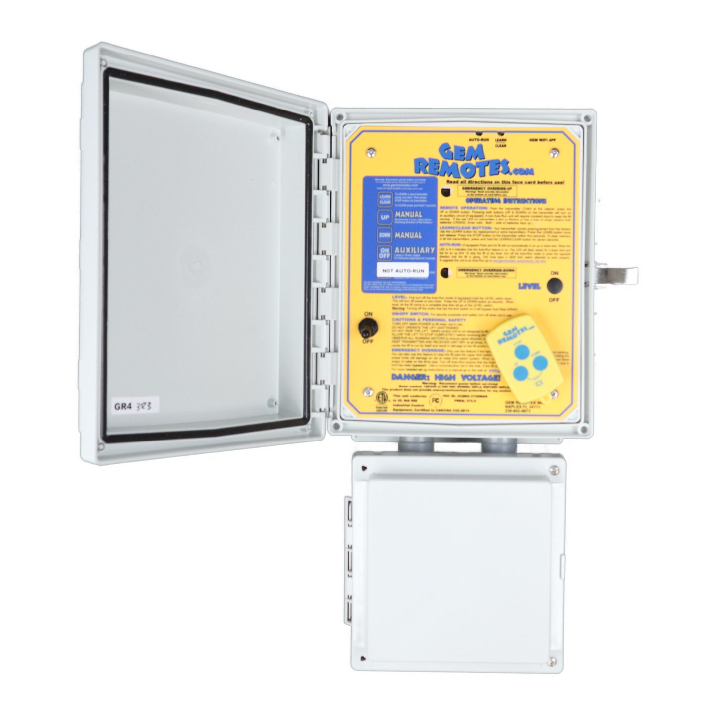 Gem Remotes GR4: Wireless Boat Lift Remote
