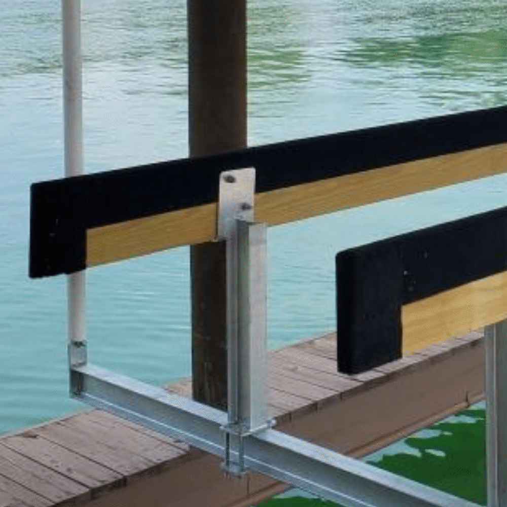 Pontoon Board Mount- Tall: 4" and 6" Menu Option