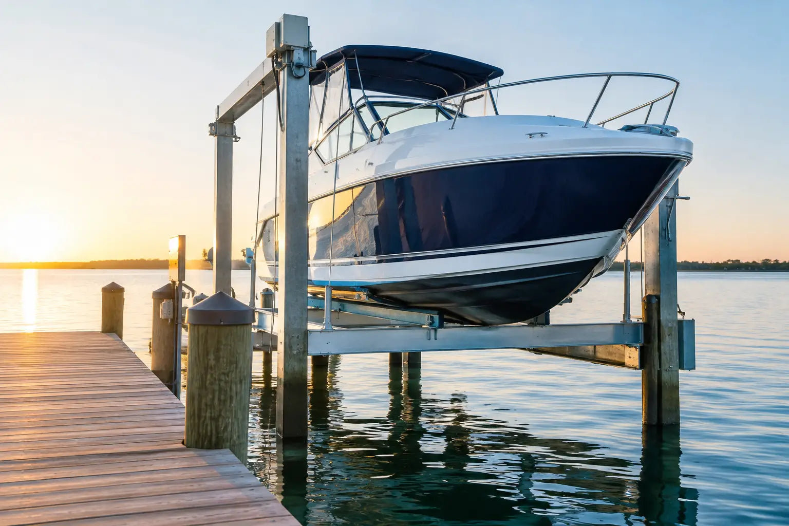 Boat Lift Grounding for Safer Waterfront Power