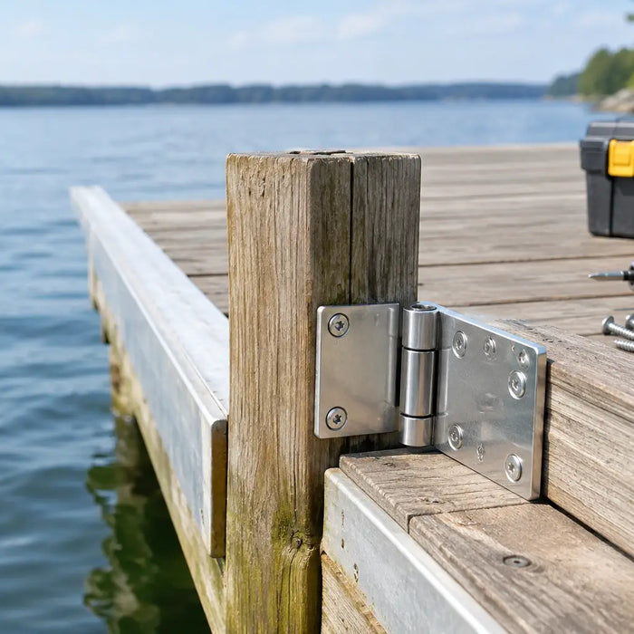 Dock Hinge Replacement for a Safer Waterfront