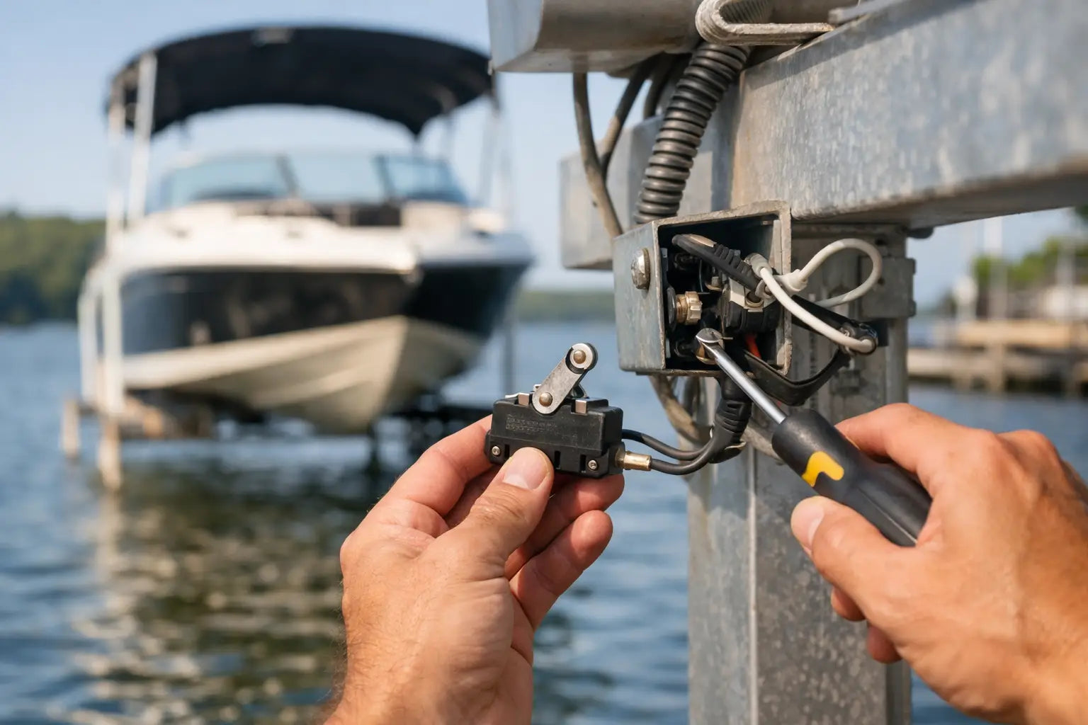 How to Replace Boat Lift Limit Switch Safely