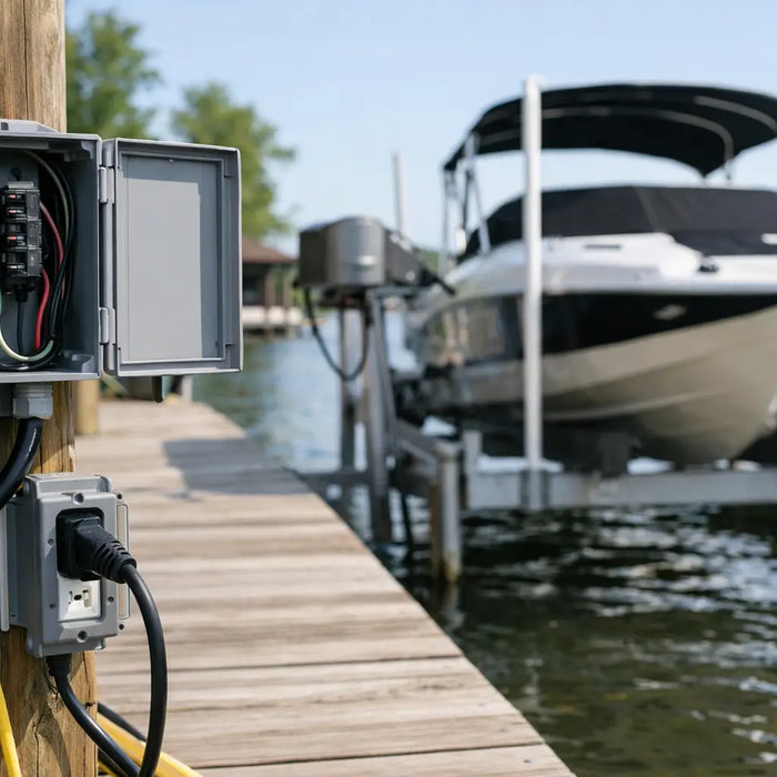Marine Wiring Safety for Docks and Boat Lifts