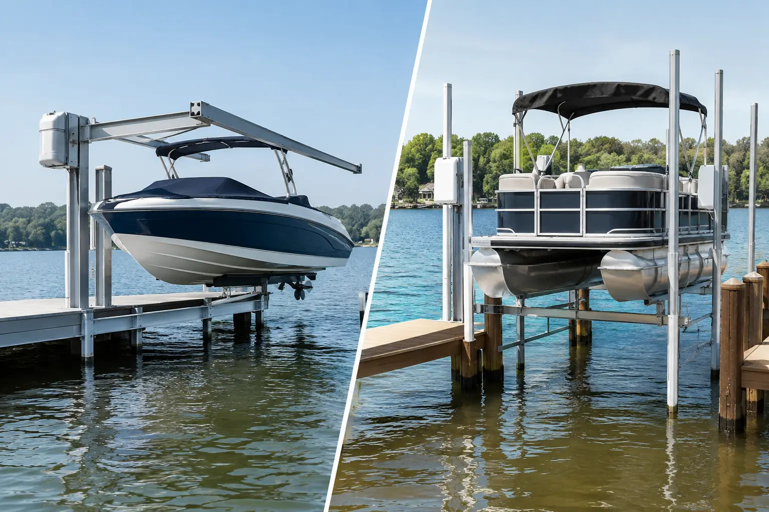 Cantilever Versus Vertical Boat Lifts Compared