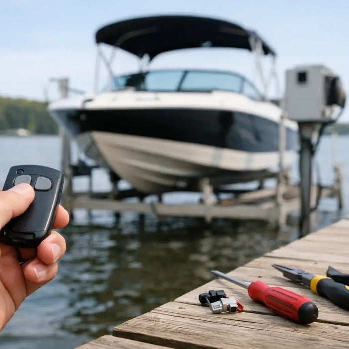 Boat Lift Remote Not Working? Start Here
