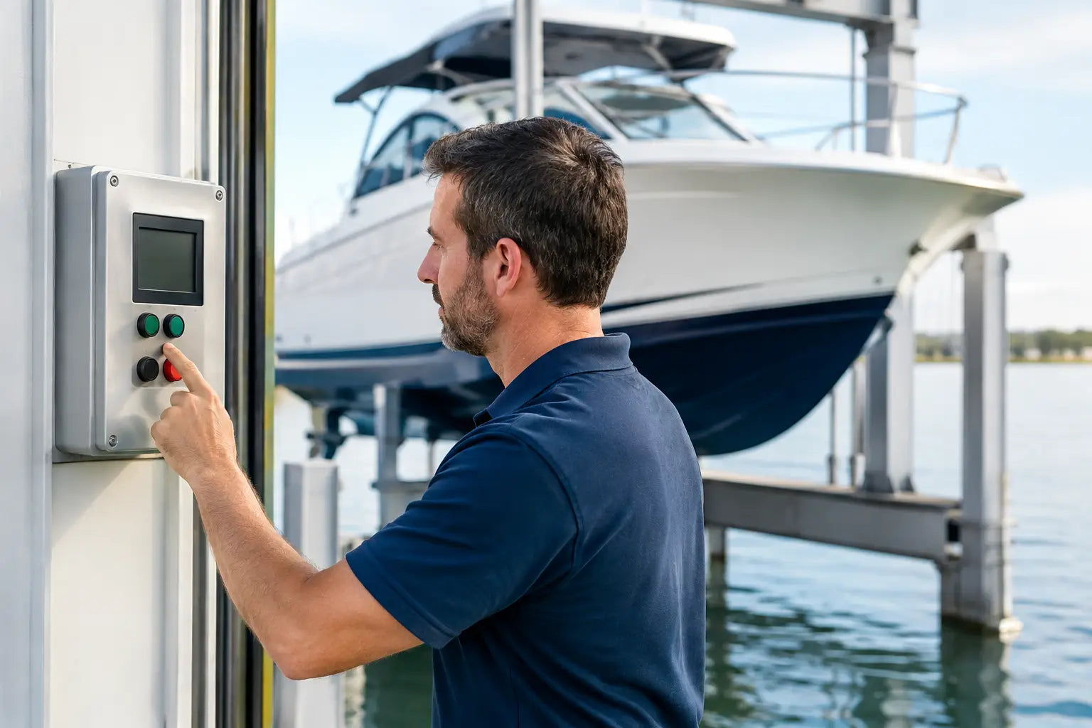 Lift Control Upgrade Example for Boat Owners