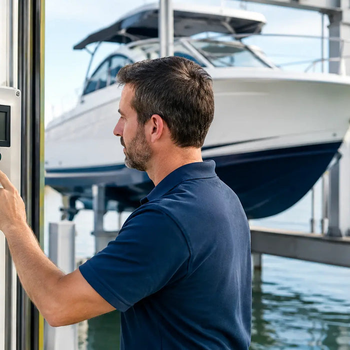 Lift Control Upgrade Example for Boat Owners