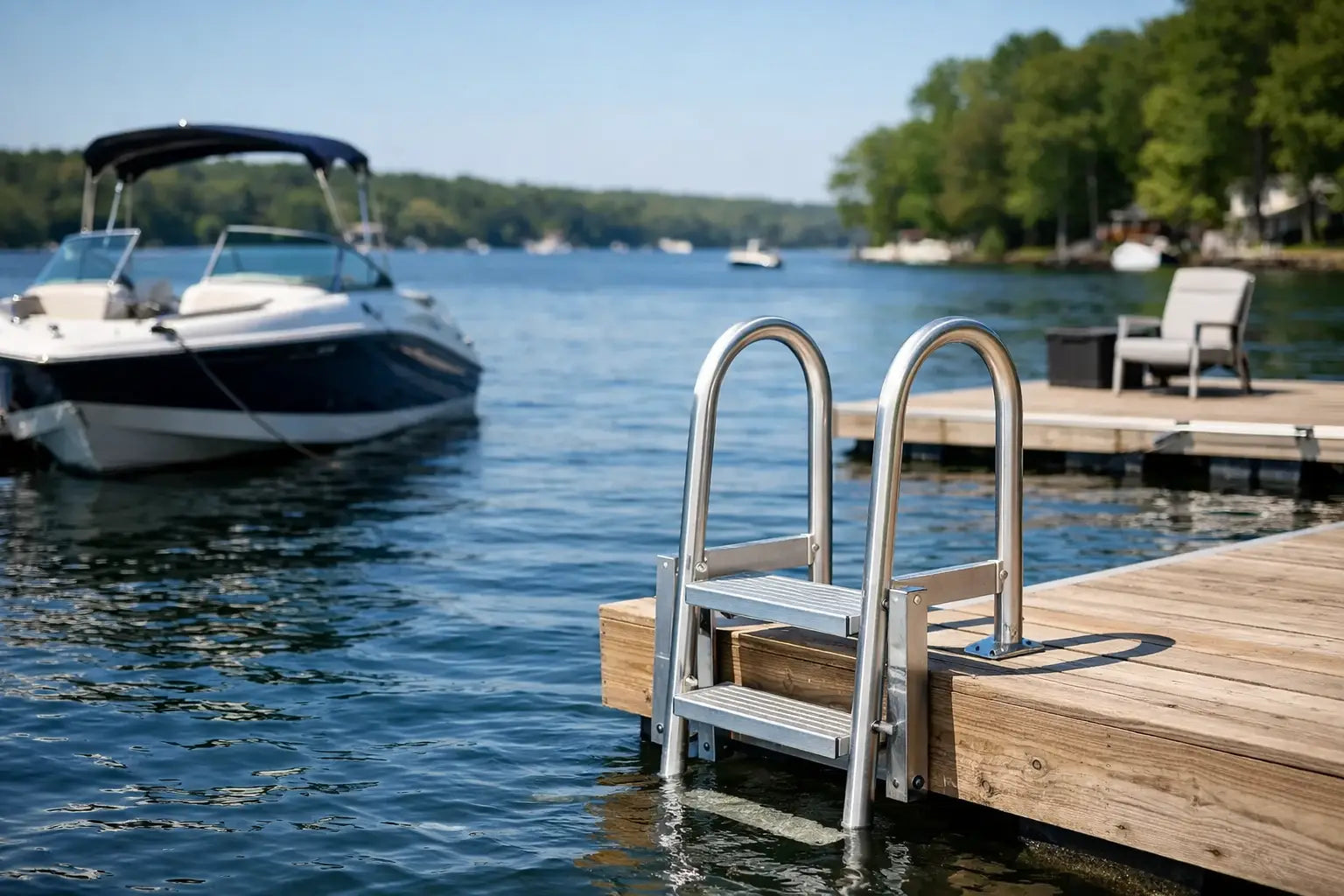 Choosing a Boat Dock Access Ladder That Fits