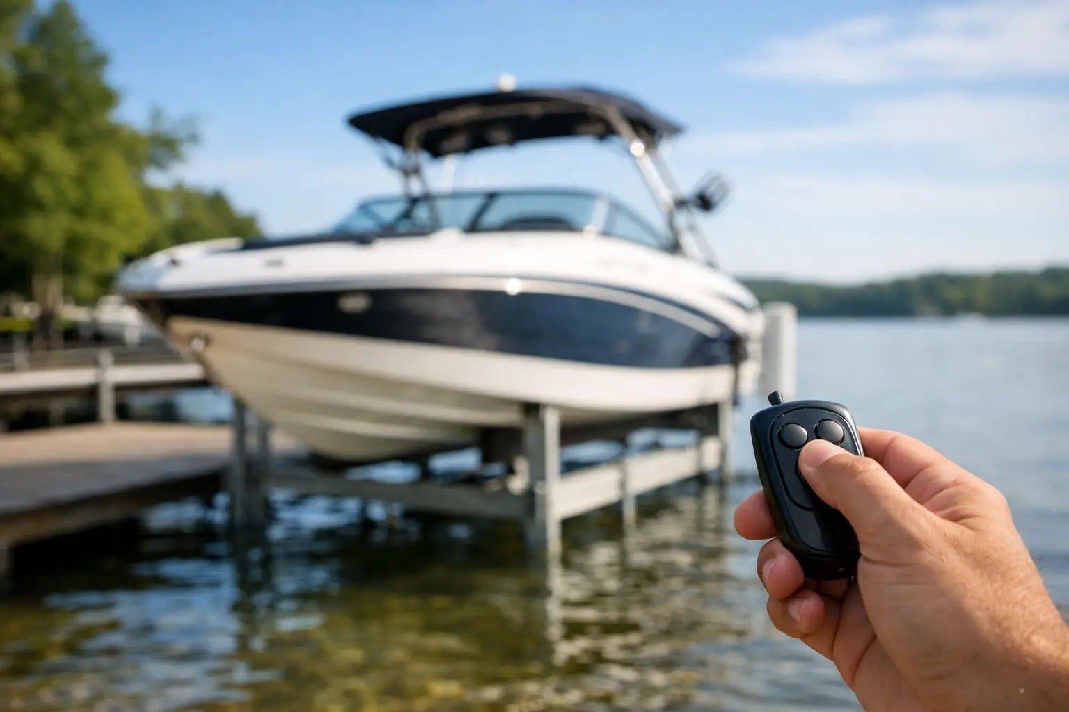 Wireless Boat Lift Remote Control Benefits
