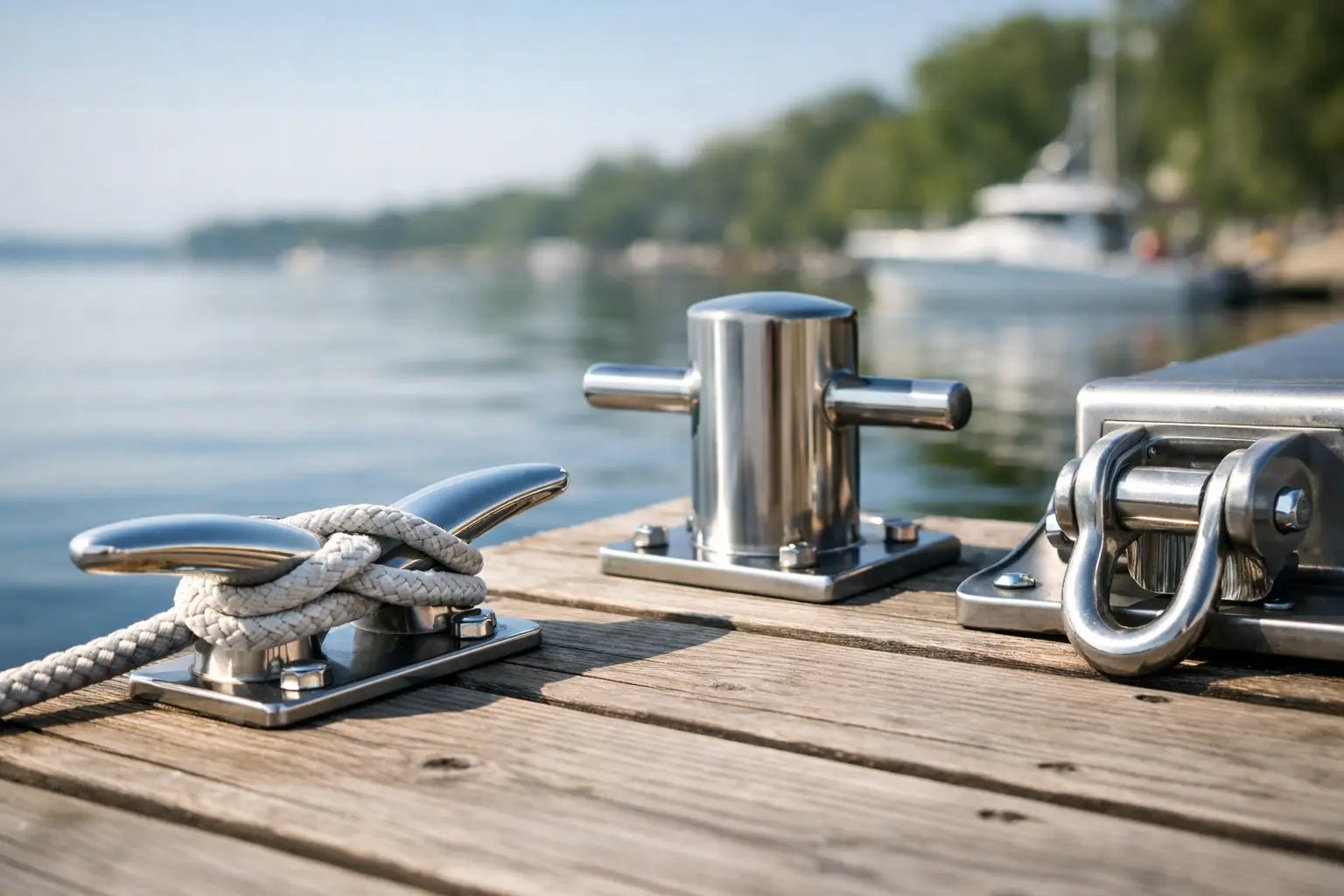 Stainless Steel Dock Hardware That Holds Up