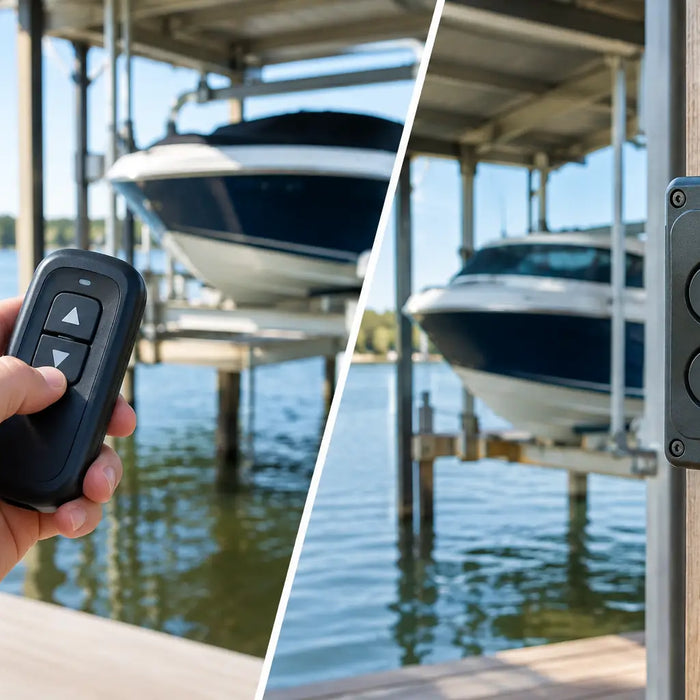 Boat Lift Remote vs Pendant: Which Fits Your Lift?