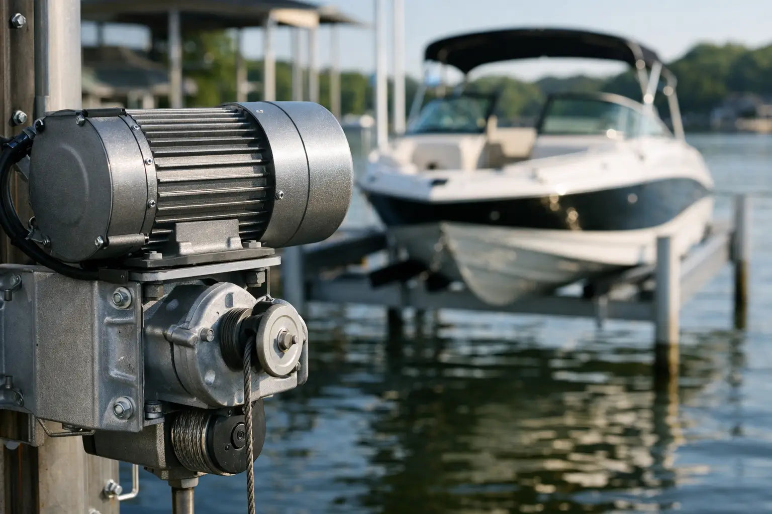 TENV Boat Lift Motor Benefits That Matter
