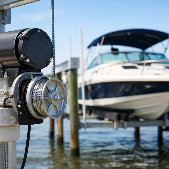 Boat Lift Motor Selection Starts With the Lift