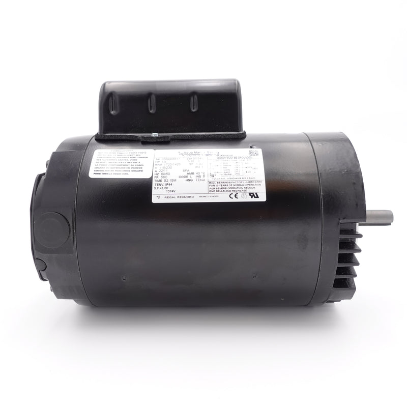 1.5 Hp Boat Lift Motor: Painted Steel: Aqua Marine Supply