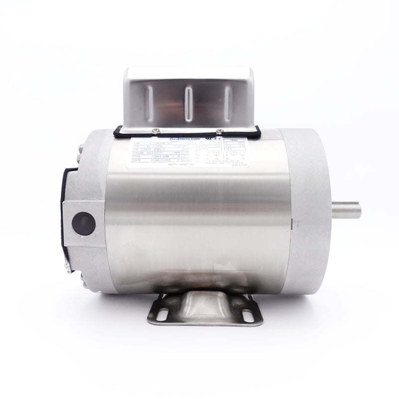 Boat Lift Motor: Aqua Marine Supply Stainless Steel 56 Frame TENV: 1725 RPM