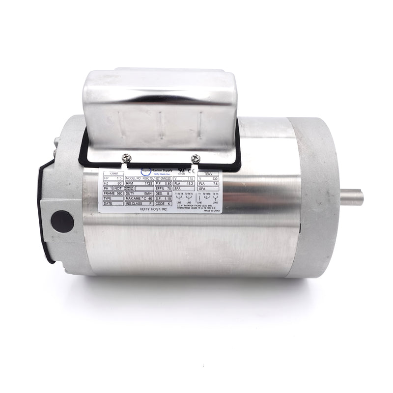 1.5 Hp Boat Lift Motor: Stainless Steel: Aqua Marine Supply