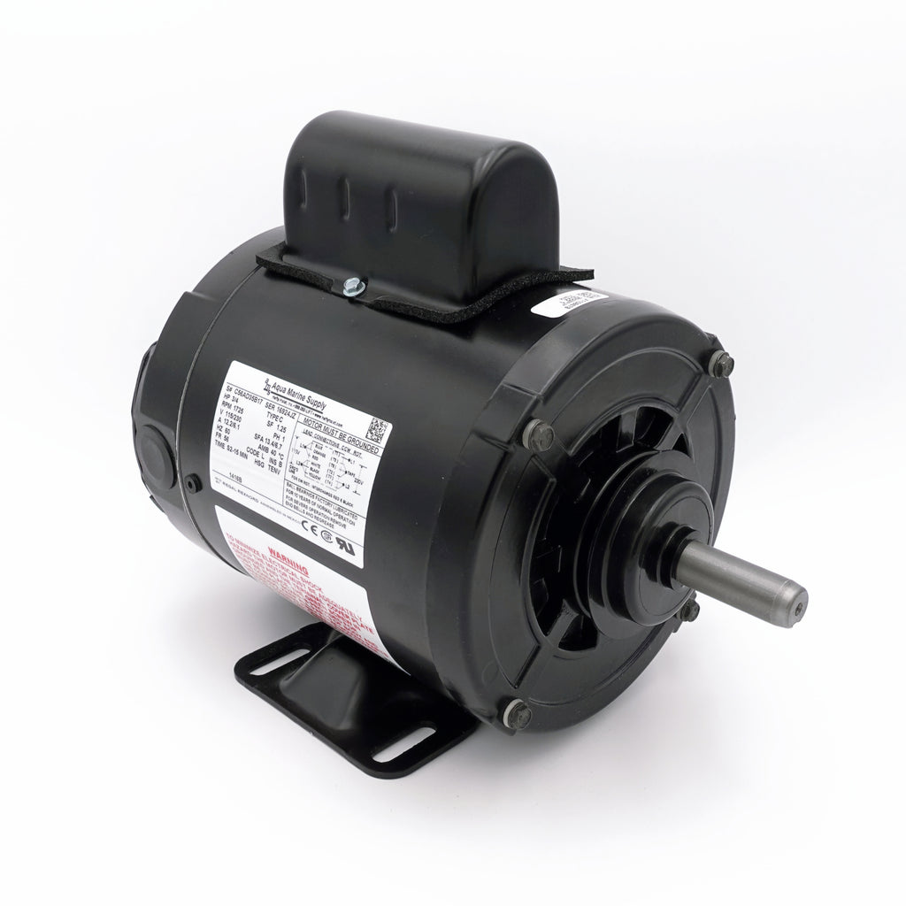 3/4 Hp Boat Lift Motor: Painted Steel: Aqua Marine Supply — Dock