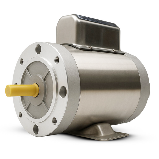 Aqua Marine Supply Boat Lift Motor 56 Frame –Direct Drive or Gearplate Mount: Stainless Steel-TENV: 1725 RPM