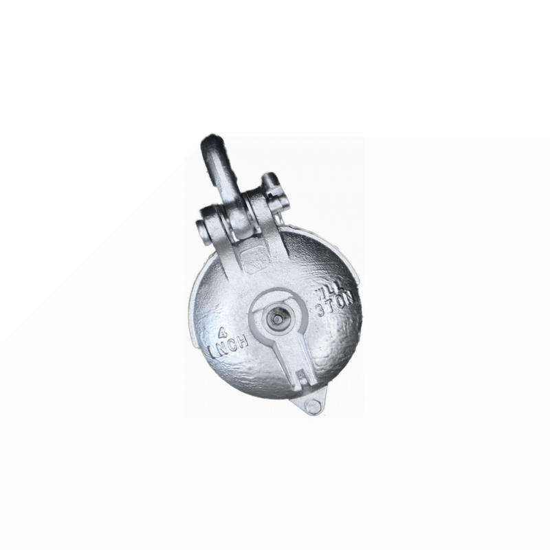 Galvanized 4" Boat Lift Snatch Block Pulley 3 ton