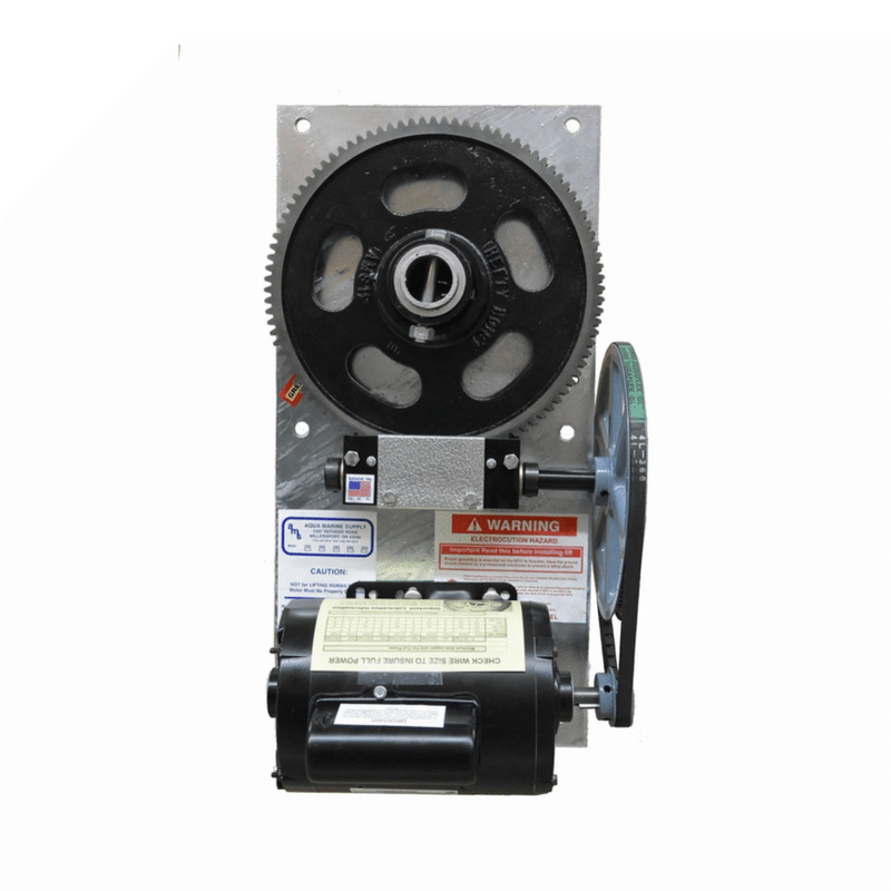 6500 Hefty Hoist Motor/Gear Plate