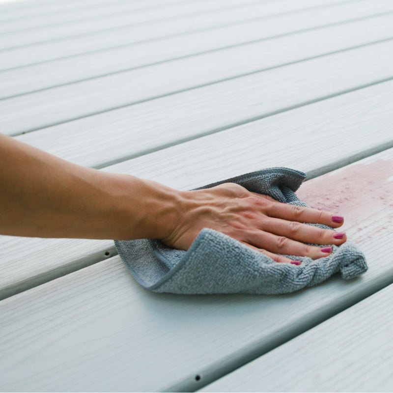 Owens Corning Weardeck- Heat Resistant: Barefoot Grey Composite Decking: 5/4" x 6"