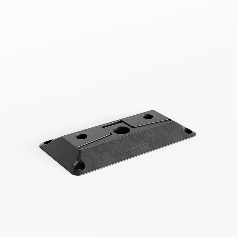 Large Nylon Folding Dock Cleat :9" Marine Grade Flip-Up Safety Cleat