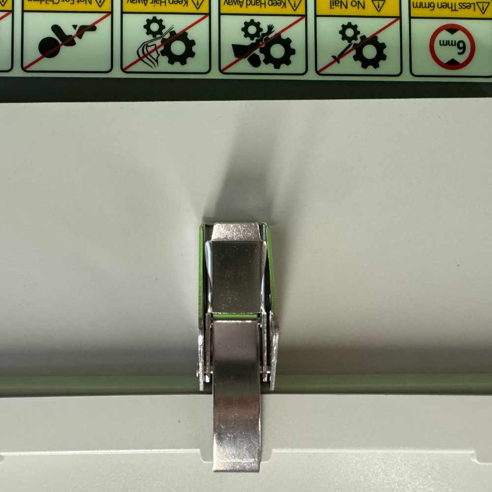 Gem Remote Door Hinge Latch — Dock Solutions, Inc.