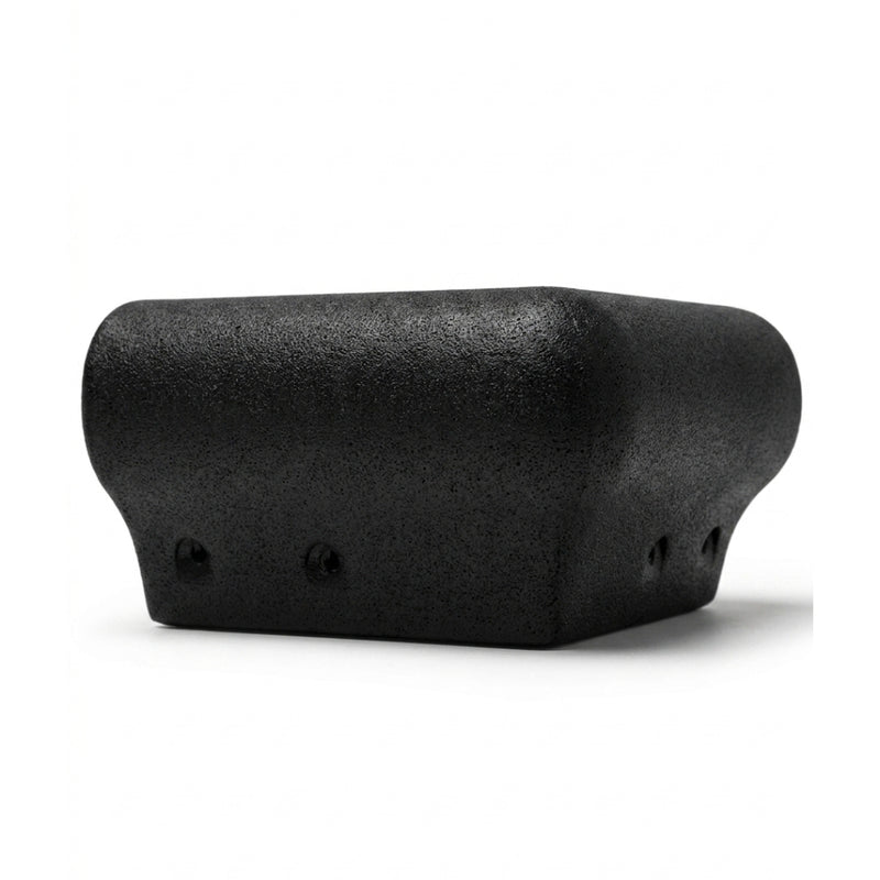 Black Urethane Foam Boat Dock Edge Corner Bumper: P-Style Overlap Style