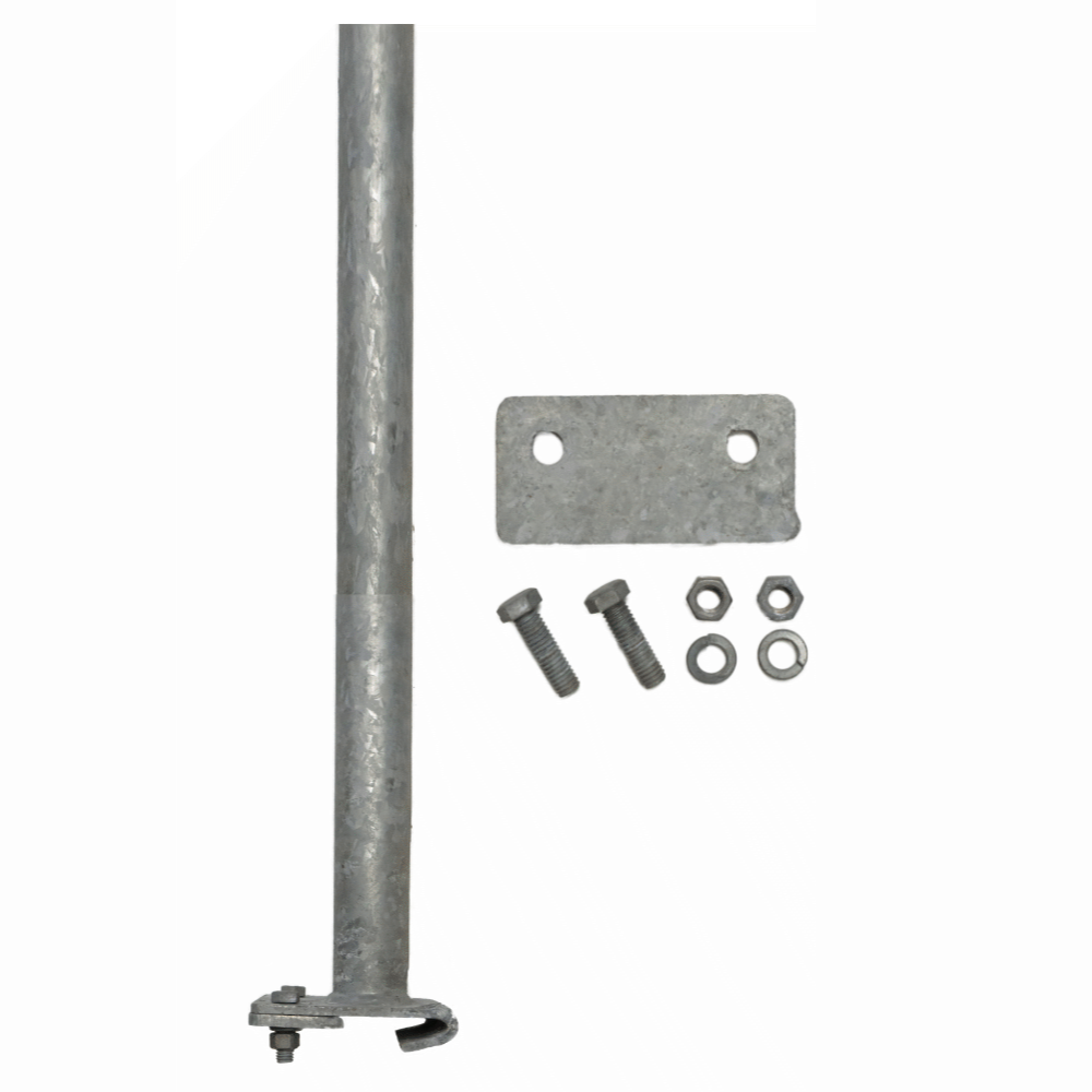 Galvanized Boat Lift Guide Posts