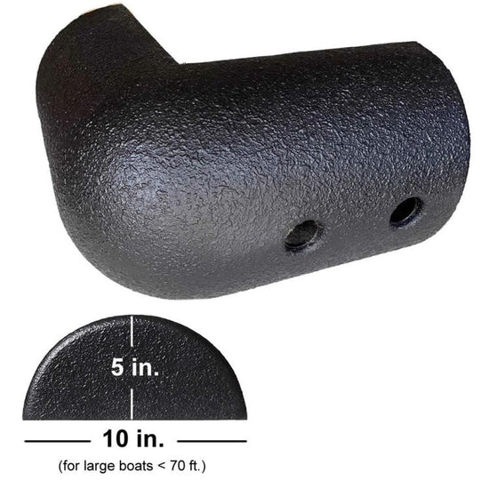 Black Corner Urethane Bumper