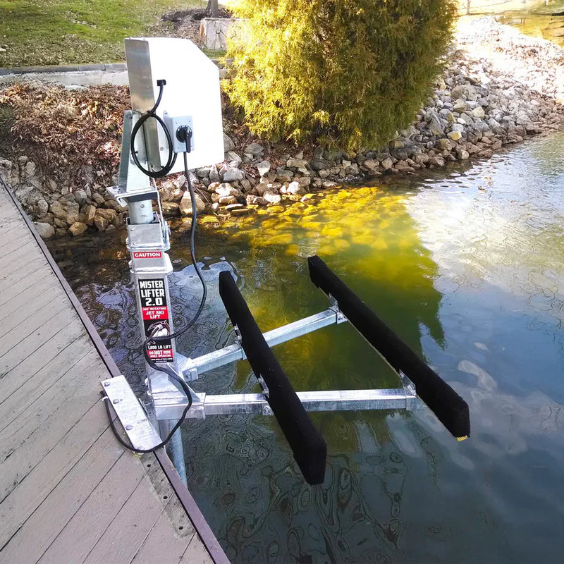 Mr. Lifter 2.0 PWC Lift: With Electric Motor Setup