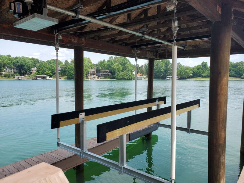 Pontoon Board Mount- Tall: 4" and 6" Menu Option