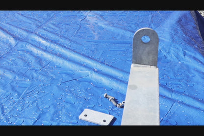 Galvanized Boat Lift Guide Posts