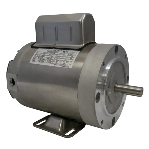 Aqua Marine Supply Motor, Stainless Steel Rigid Base: 56 Frame