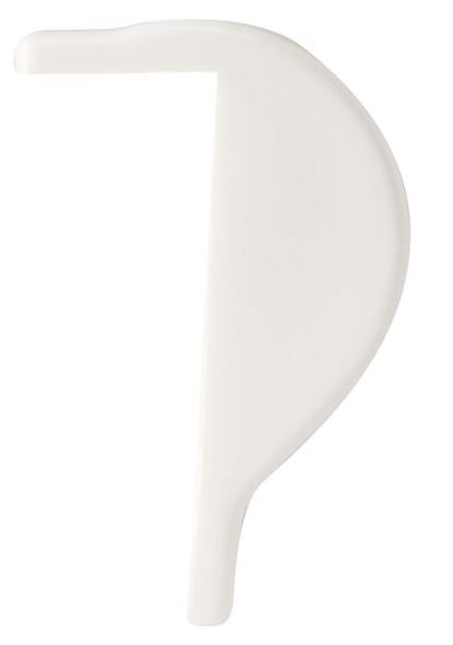 White Rub-Rail Corner Bumper